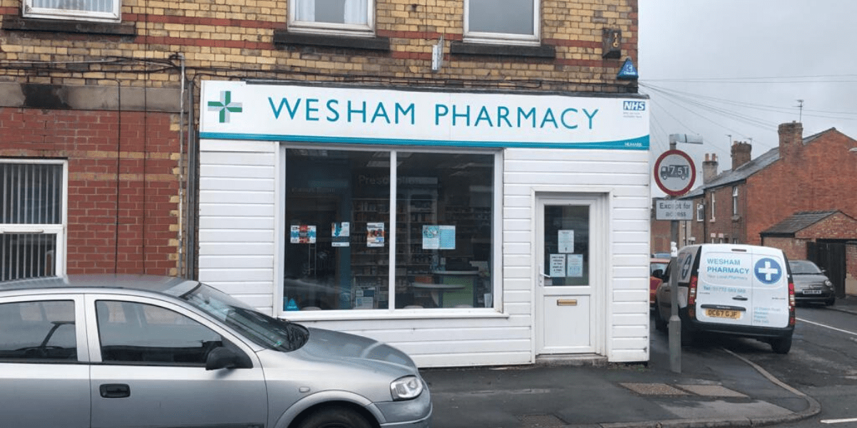 Wesham Pharmacy storefront
